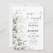 Einladung von Eukalyptus Leaf (Vorderseite)