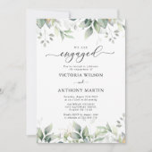 Einladung von Eukalyptus Leaf (Vorderseite)