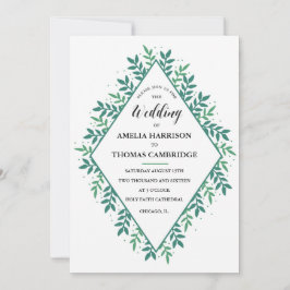 Einladung von Evergreen Wedding