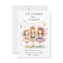 Einladung von Fairy Birthday