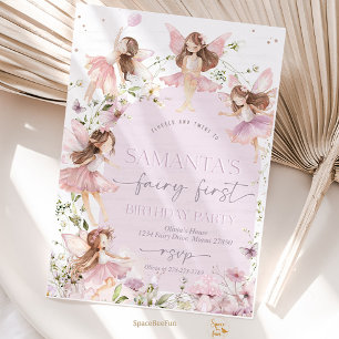 Einladung von Fairy Birthday