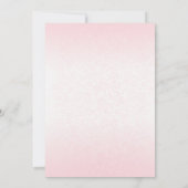 Einladung von Fairy Birthday - Zaubergarten der Fe (Rückseite)