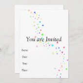 Einladung von Fairy Dust (Vorne/Hinten)