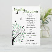 Einladung von Familie Reuion (Stehend Vorderseite)