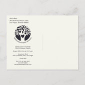 Einladung von Family Wiedersehen Tree (Rückseite)