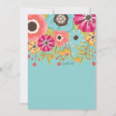 Einladung von Farben (Rückseite)