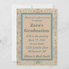 Einladung von Fawn Tone Abschluss