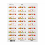 Einladung von Feiertagen Rückkehrmarken (Vorne)