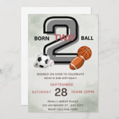 Einladung von Fête d'anniversaire (Vorne/Hinten)