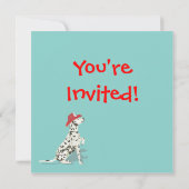 Einladung von Feuerwehrfahrzeugen zum Geburtstag (Rückseite)