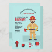 Einladung von Feuerwehrleuten und Ausrüstungen (Vorne/Hinten)