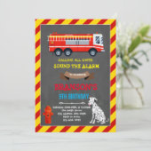 Einladung von Feuerzeugen und Dalmatinern (Stehend Vorderseite)