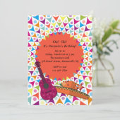 Einladung von Fiesta (Stehend Vorderseite)