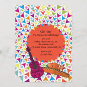 Einladung von Fiesta (Vorne/Hinten)