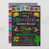 Einladung von Fiesta Gender (Vorne/Hinten)