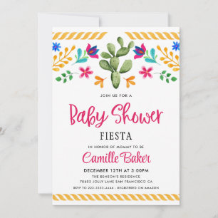 Einladung von Fiesta Gender Neutral Baby Shower