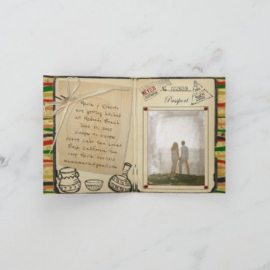 Einladung von Fiesta Passport (Innenseite)