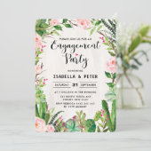 Einladung von Fiesta Pink zu einem Engagement der (Stehend Vorderseite)