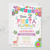 Einladung von Fiesta zum 2. Geburtstag (Vorderseite)