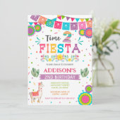 Einladung von Fiesta zum 2. Geburtstag (Stehend Vorderseite)