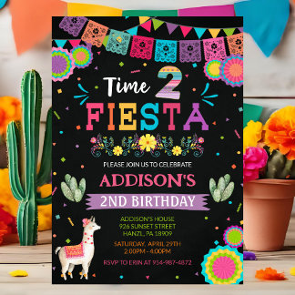 Einladung von Fiesta zum 2. Geburtstag