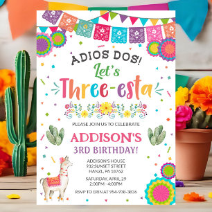 Einladung von Fiesta zum 3. Geburtstag