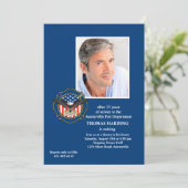 Einladung von Fireman zum Ruhestand (Stehend Vorderseite)