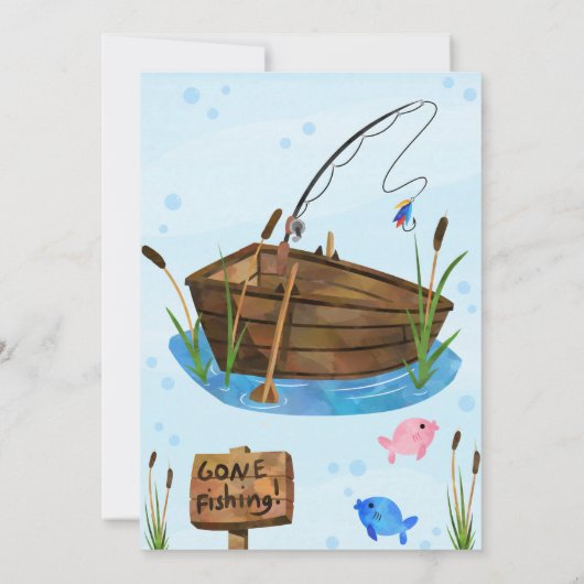 Einladung von Fisch und Fisch-HE (Rückseite)