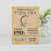 Einladung von Fischen (Stehend Vorderseite)