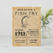 Einladung von Fischen (Stehend Vorderseite)