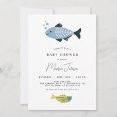 Einladung von Fish Baby Shower (Vorderseite)