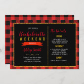 Einladung von Flannels Fell und Kosmez Bachelorett (Vorne/Hinten)