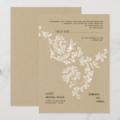 Einladung von Flora (Vorne/Hinten)