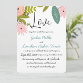 Einladung von Flora und Fauna (Stehend Vorderseite)