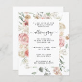 Einladung von Floral Bridal | Annabeth (Vorne/Hinten)