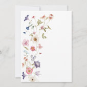 Einladung von Floral Bridal Brunch (Rückseite)