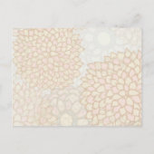 Einladung von Floral Bridesmaid (Rückseite)