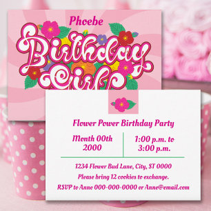 Einladung von Floral Girl zum Geburtstag