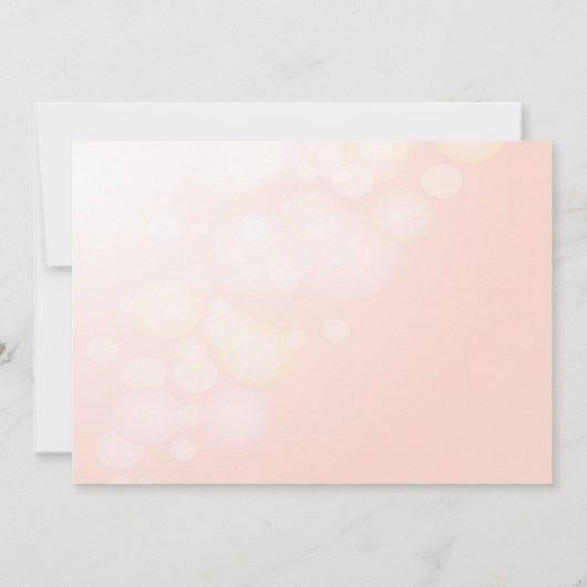 Einladung von Floral Lingerie Bridal Dusche (Rückseite)