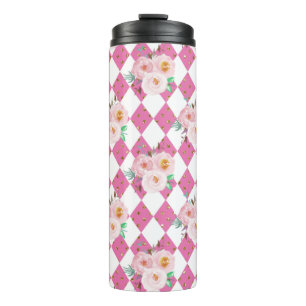 Einladung von Floral Wreath Thermosbecher