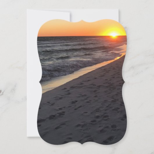Einladung von Florida Beach (Vorderseite)