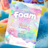 Einladung von Foam Birthday