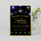 Einladung von Fohlen - böses Auge (Stehend vorne)