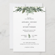 Einladung von Foliage Leaf