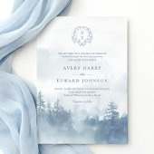 Einladung von Forest Blue Hochzeit