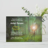 Einladung von Forest Deer zum Geburtstag (Stehend Vorderseite)