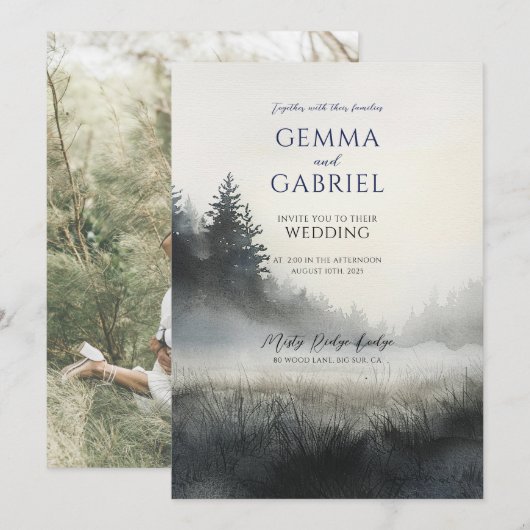 Einladung von Forest Meadow (Vorne/Hinten)