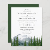 Einladung von Forest Mountain (Vorne/Hinten)