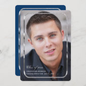 Einladung von Foto-Silberrahmen (Vorne/Hinten)