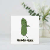 Einladung von Franken-pickle (Stehend Vorderseite)